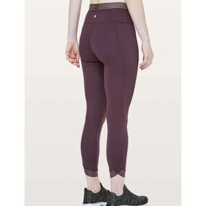 Lululemon Find Focus 7/8‎ Tight *25" Arctic Plum
